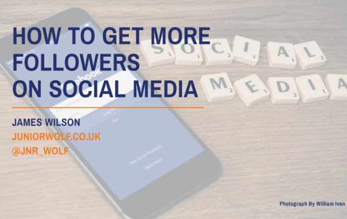 how to get more followers on social media blog post twitter facebook linkedin by james wilson junior wolf mastermind