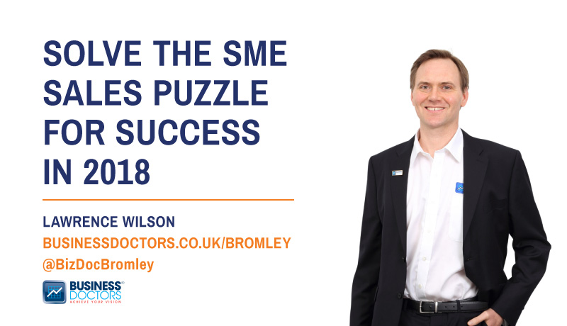 solve the sme sales puzzle for success in 2018 blog post by lawrence wilson